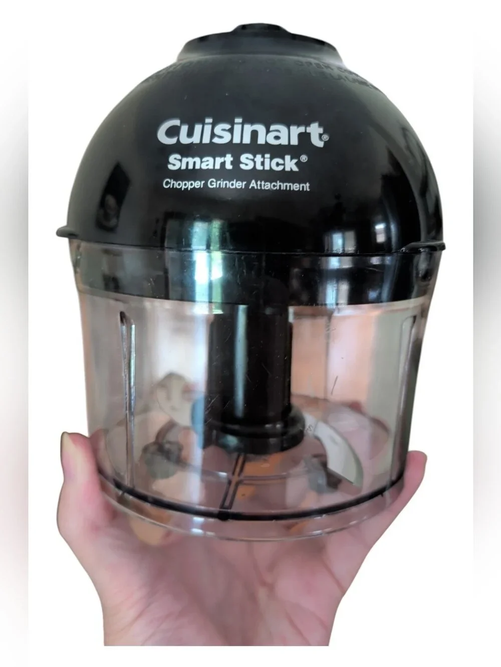 Cuisinart Smart Stick Blender Chopper Grinder Attachment 3 Cup Black